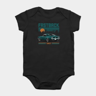 1967 Mustang GT Fastback Baby Bodysuit